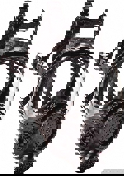 Full Face Respirator: Hycar, Bayonet, Medium